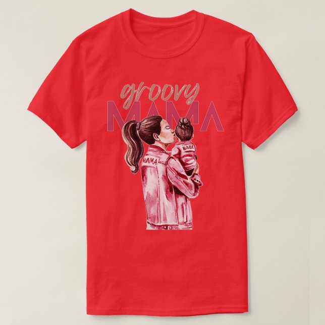 groovy weird moms build character 194 T-Shirt (Design Front)