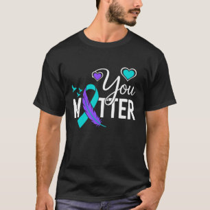 Groovy Your Matter Suicide Prevention Awareness Me T-Shirt