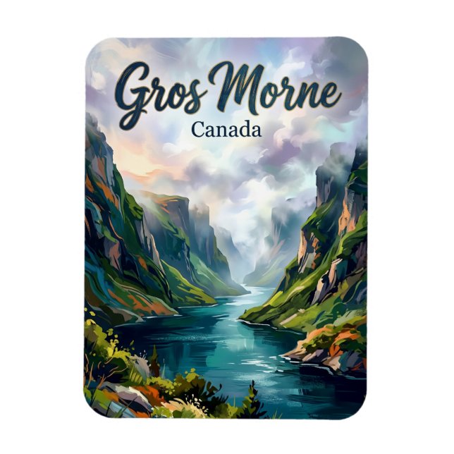 Gros Morne National Park Canada Magnet (Vertical)