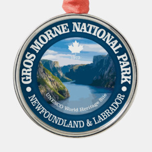 Gros Morne National Park Metal Tree Decoration