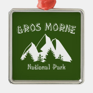Gros Morne National Park Metal Tree Decoration
