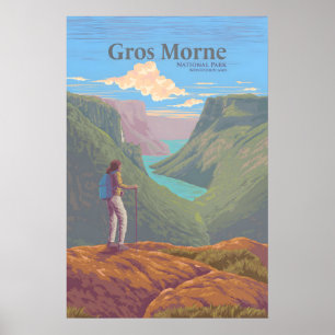 Gros Morne National Park Newfoundland Canada Poster