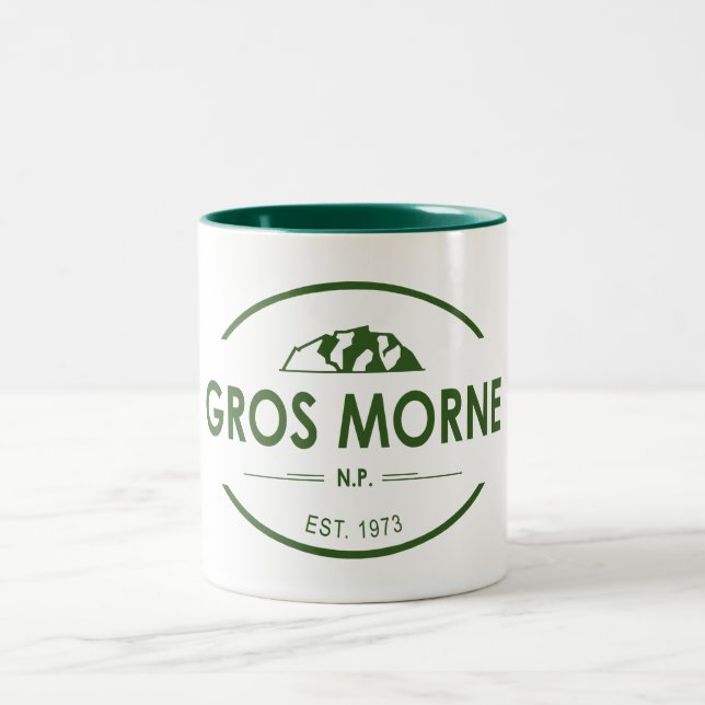 Gros Morne National Park Two-Tone Coffee Mug (Center)