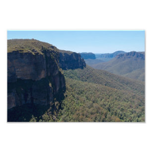 Grose Valley Landscape near Blackheath Photo Print