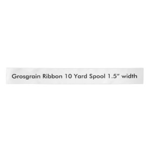 Grosgrain Ribbon 10 Yard Spool 1.5” width Satin Ribbon