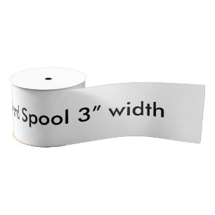 Grosgrain Ribbon 6 Yard Spool 3” width