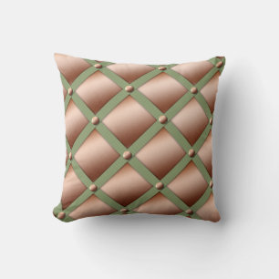 Grosgrain Ribbon and Satin Cushion