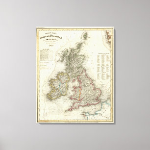 Grossbritannien, Ireland Canvas Print