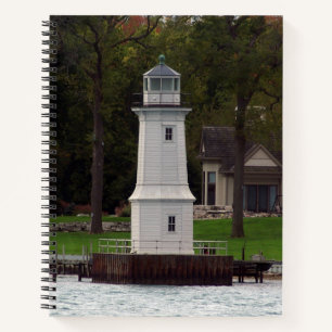 Grosse Ile North Channel Front Range Light Notebook