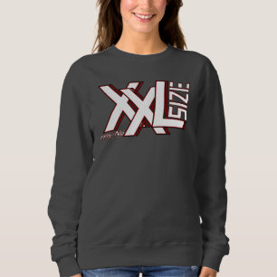 Grösse XXL - SIZE XXL - my Number  Designerschrift Sweatshirt