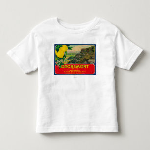 Grossmont Lemon LabelEl Cajon, CA Toddler T-Shirt