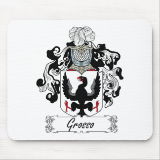 Grosso Family Crest Mouse Pad