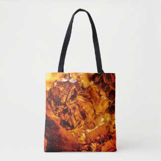 Grossular Garnet Cluster Tote Bag