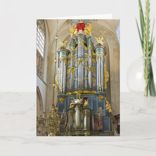 Grote Kerk, Breda, thank you card (Front)