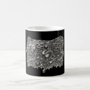 Grotesque Number 1, by Brian Benson, Coffee Mug