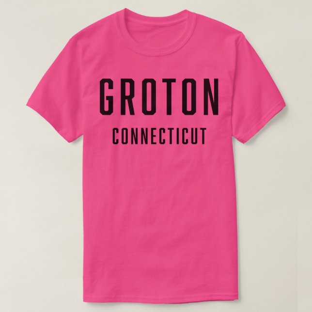 Groton Connecticut TShirt (Design Front)