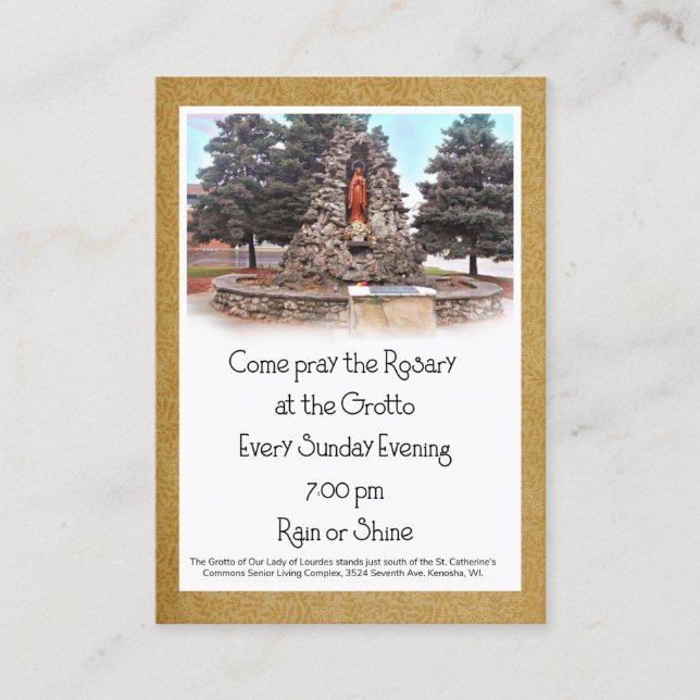 Grotto Business Card (Front)