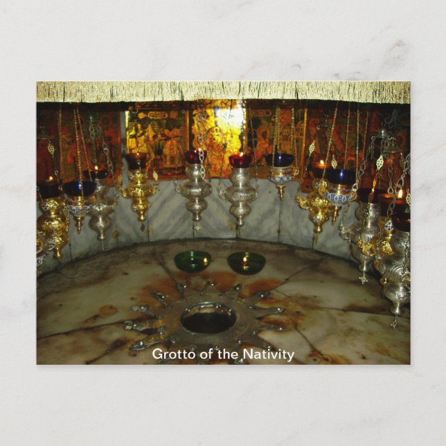 Grotto of the Nativity Postcard (Front)