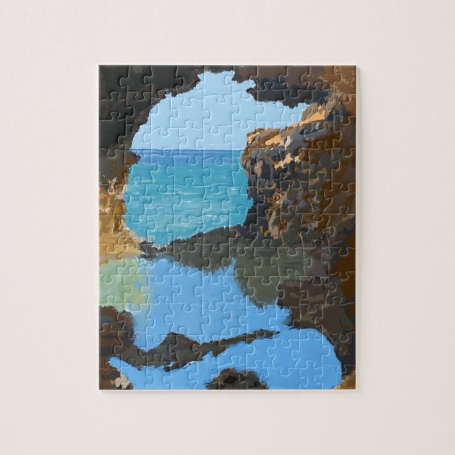 Grotto Puzzle (Vertical)