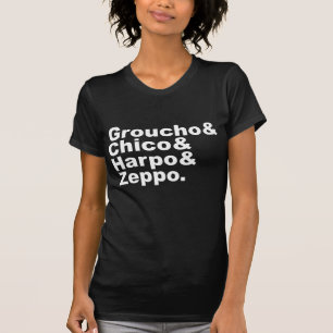 Groucho & Chico & Harpo & Zeppo T-Shirt