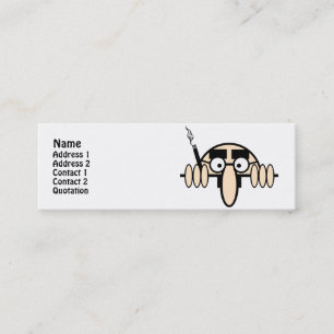 Groucho was here mini business card