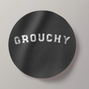 Grouchy Mood Funny Quote Sticker