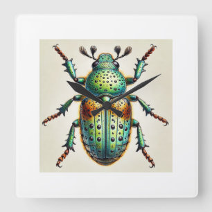 Ground pearl insect 300924IREF231 - Watercolor Square Wall Clock