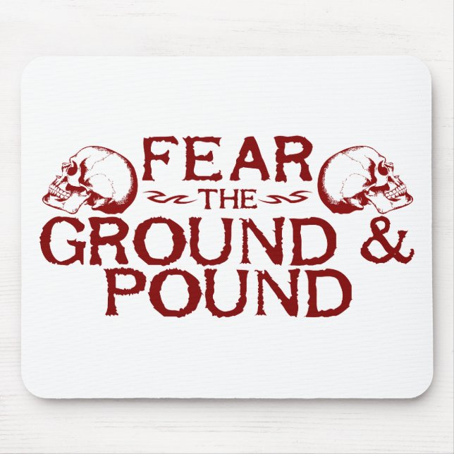 Ground & Pound Mouse Pad (Front)