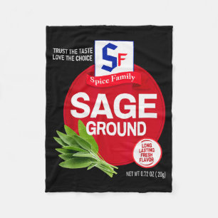 Ground Sage Halloween Sce Costume Group Matching  Fleece Blanket