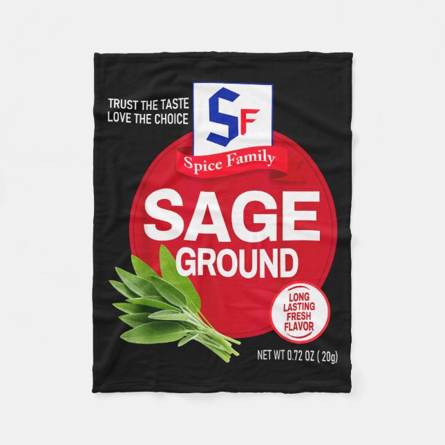 Ground Sage Halloween Sce Costume Group Matching  Fleece Blanket (Front)