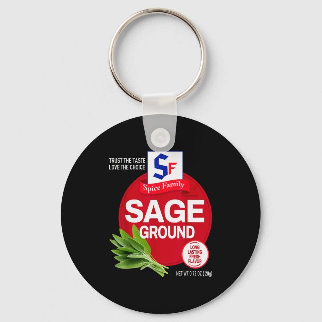 Ground Sage Halloween Sce Costume Group Matching  Key Ring (Front)