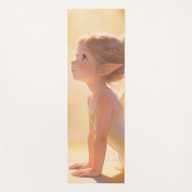 🌿 ✨ Ground, Stretch, and Shine  Yoga Mat (Front)