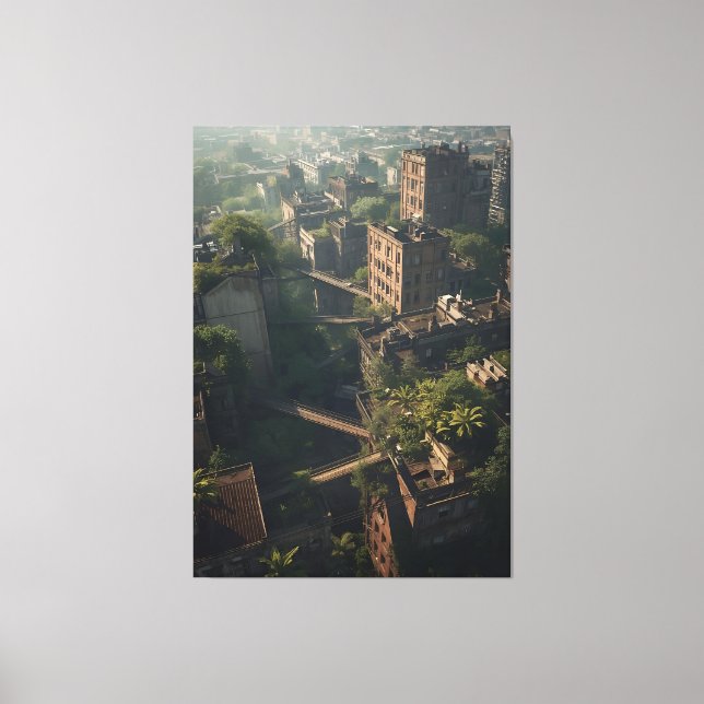 Ground Was Reassigned Canvas Print (Front)