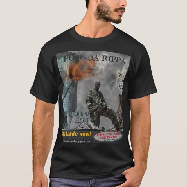 Ground Zero Black T Version 1 T-Shirt (Front)