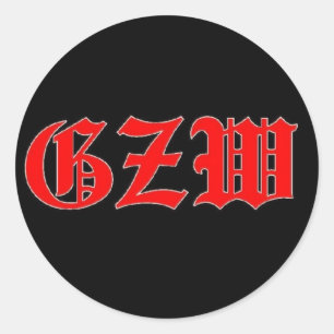 Ground Zero Warhead Classic Round Sticker