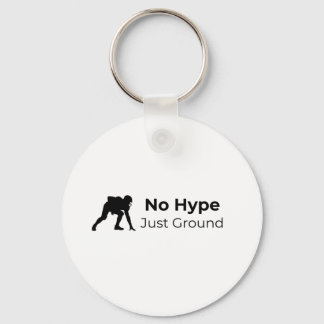 Grounded Inspiration – Thoughtful Quote Gift for D Key Ring