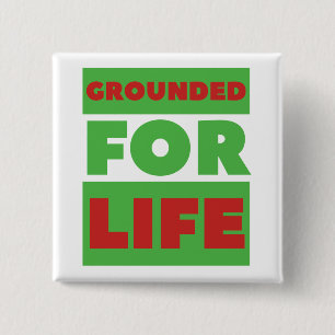 Grounded Square Button