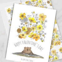 Groundhog and Buttercups Valentine's Day