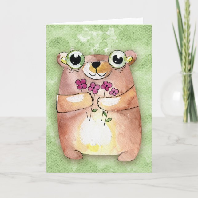 Groundhog  card (Front)