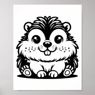 Groundhog Day 2024 Happy Ground Hog Funny Men Wome Poster