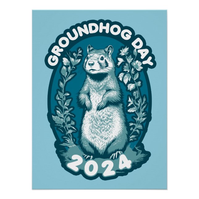 Groundhog Day 2024 Poster (Front)