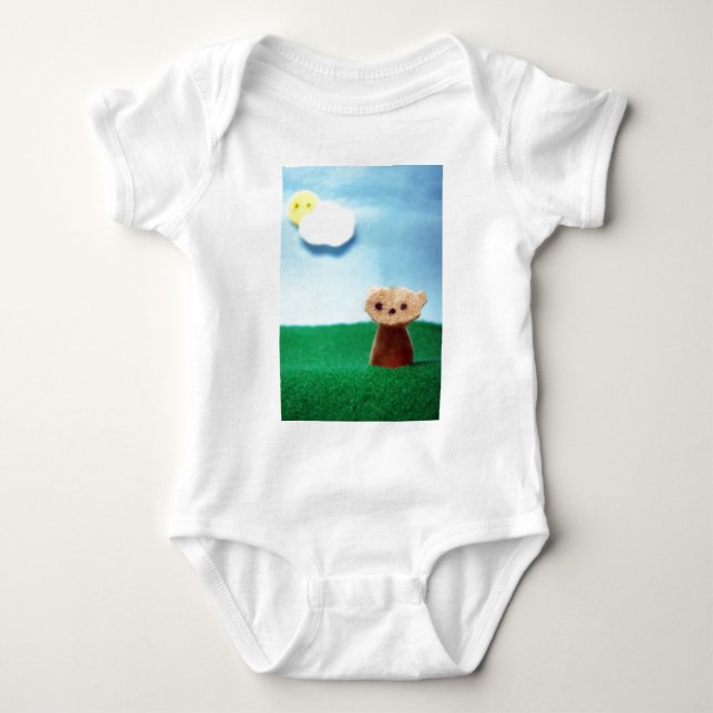 Groundhog Day Baby Bodysuit (Front)