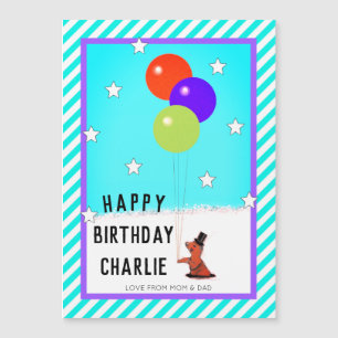 Groundhog Day Birthday Card