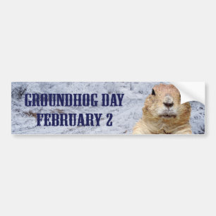 Groundhog Day Bumper Sticker