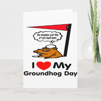 Groundhog Day Card