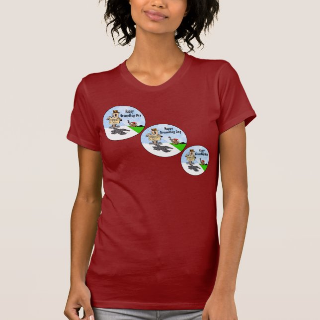 Groundhog Day Design T-Shirt (Front)