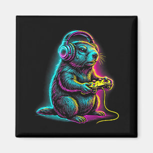 Groundhog Day Funny Video Games Groundhog 67 Meme  Magnet
