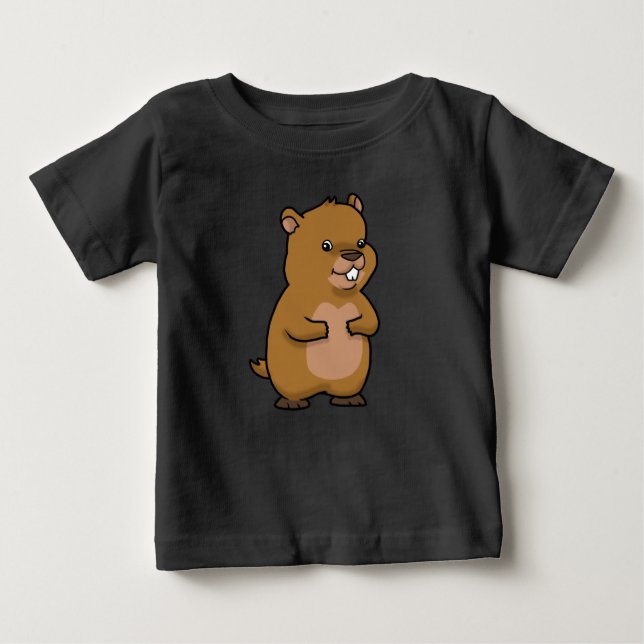 Groundhog Day Gift Men Women Groundhog Baby T-Shirt (Front)