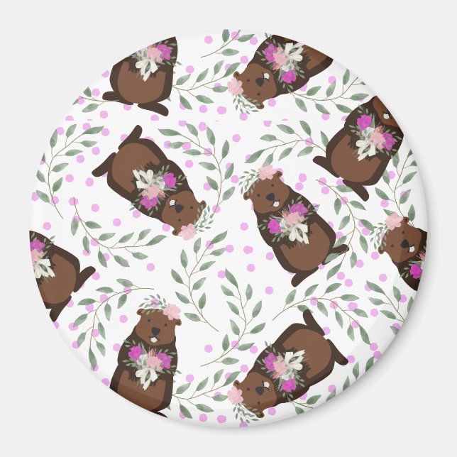 Groundhog Day Magnet (Front)