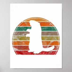 Groundhog Day Shadow Puppet Funny  Poster